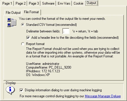 Output Format
