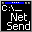 Send a network message instantly to a list of usernames or computers.