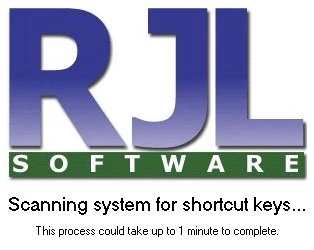 Shortcut Key Explorer scanning Windows for assigned shortcut keys