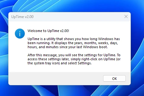 Welcome to UpTime